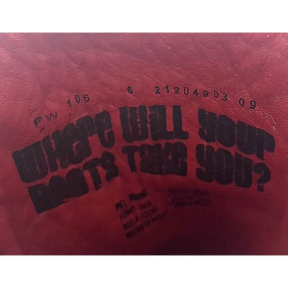 PLANET COWBOY X Anthropologie $475 Pee-wee Leather Western Cowgirl Boots Pink - Picture 14 of 14